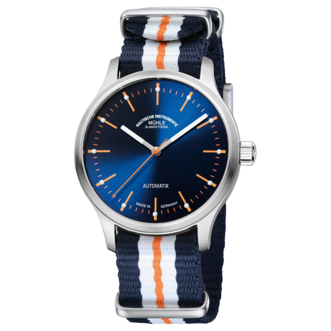 Mühle Glashütte Panova_Blau_M1-40-72-Nylonband