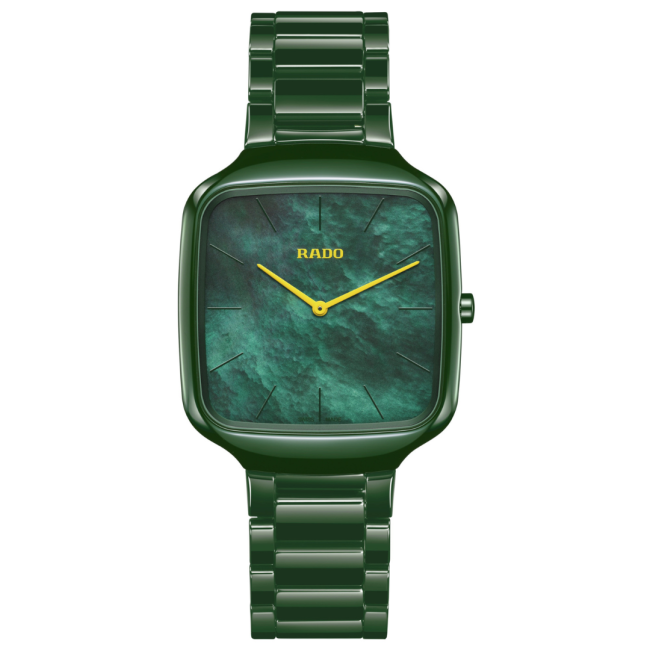 RADO_TrueSquareThinline_R27047902_green